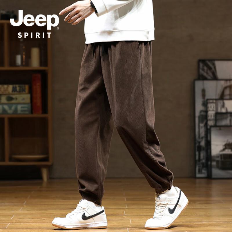 JEEP SPIRIT Men's Corduroy Casual Pants