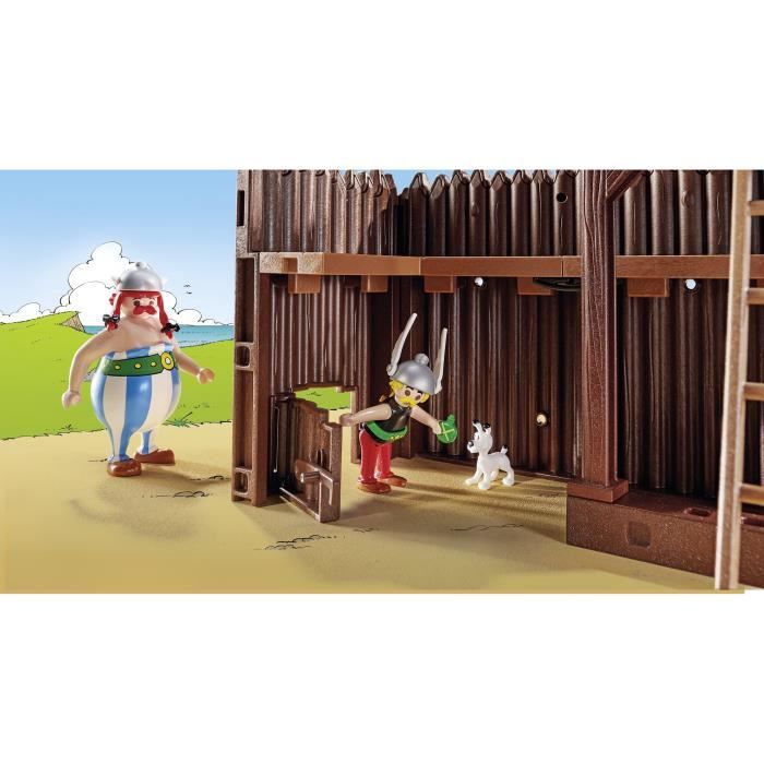 PLAYMOBIL 71542 Camp des Romains, Astérix, Personnages de la BD, 181 pièces, Dès 5 ans