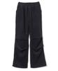 MASSNOUN Parachute Corduroy Strap Pants Mfftp002-Bk