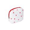 Cotton Feminine Hygiene Pad Storage Bag Large Capacity Breathable Womens Travel Organizer For Daily Use