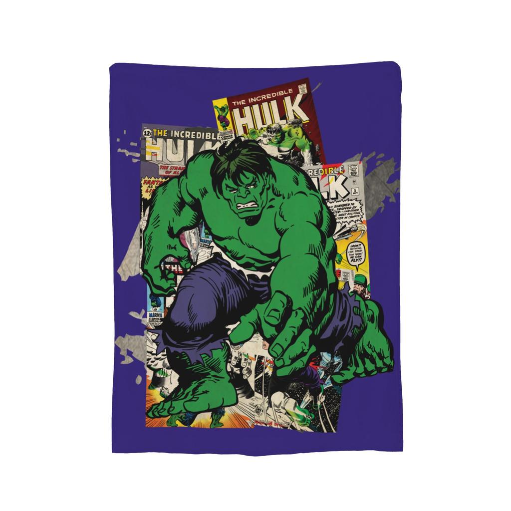 Hulk Retro Vintage Samt-Kuscheldecken Decke für Bettwäsche Sofa Super Warm Bettüberwurf,
