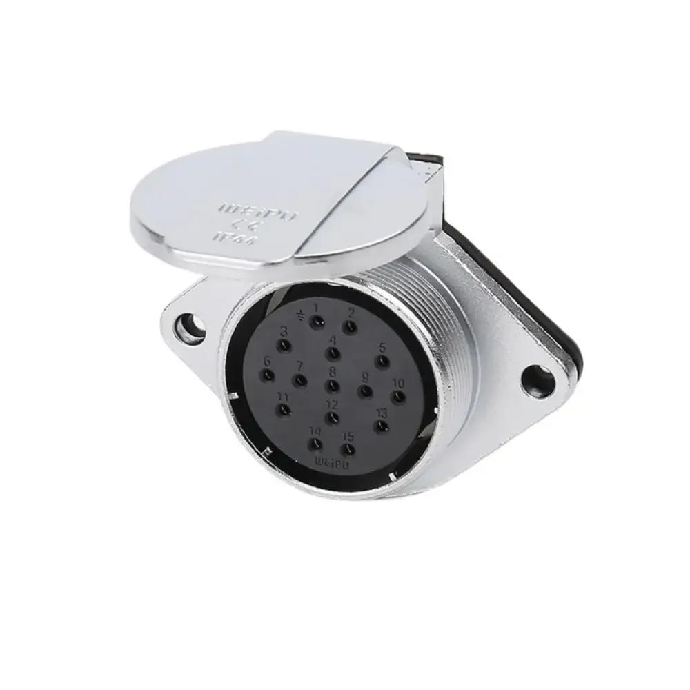 WEIPU WS40 TQ/ZG Metal Industrial M40 Power Electric Connector Signal Adapter 5pin 9pin 15pin 26pin 31Pin 52Pin High Voltage