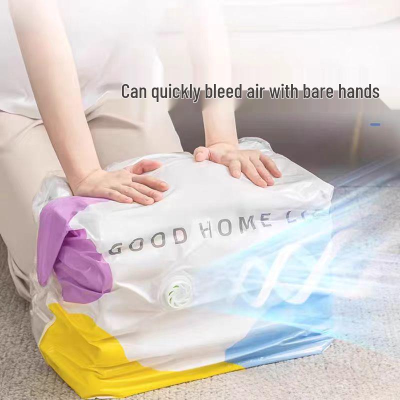 Thickened Vacuum Bag for Quilts & Clothes - No Pump Needed