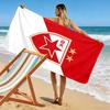 Crvena zvezda Print Beach Towel, Large Soft Quick Dry Towel for Beach Camping Swimming