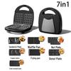 3-in-1 Breakfast Machine: Sandwich, Waffle, and Donut Maker Toaster