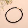 Hand Beaded Natural Stone Colorful Fashion Versatile Clavicle Necklace