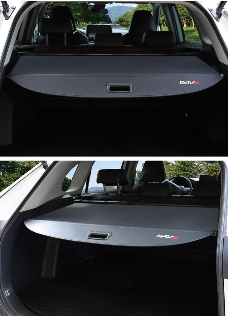 Compatible Rear Trunk Cargo Cover for Toyota RAV4 and Highlander