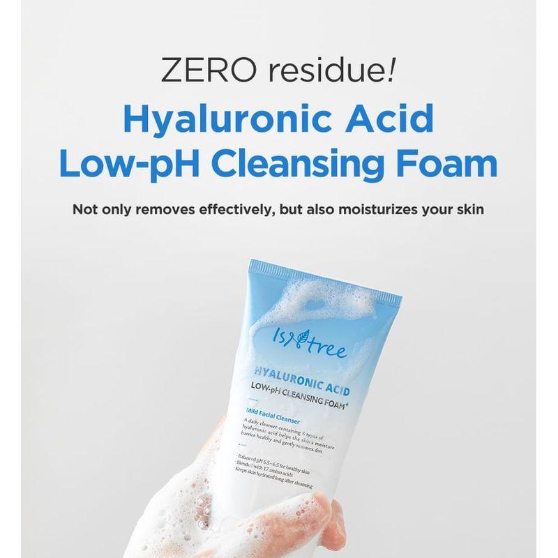 Isntree - Hyaluronic Acid Low pH Cleansing Foam Bundle Set