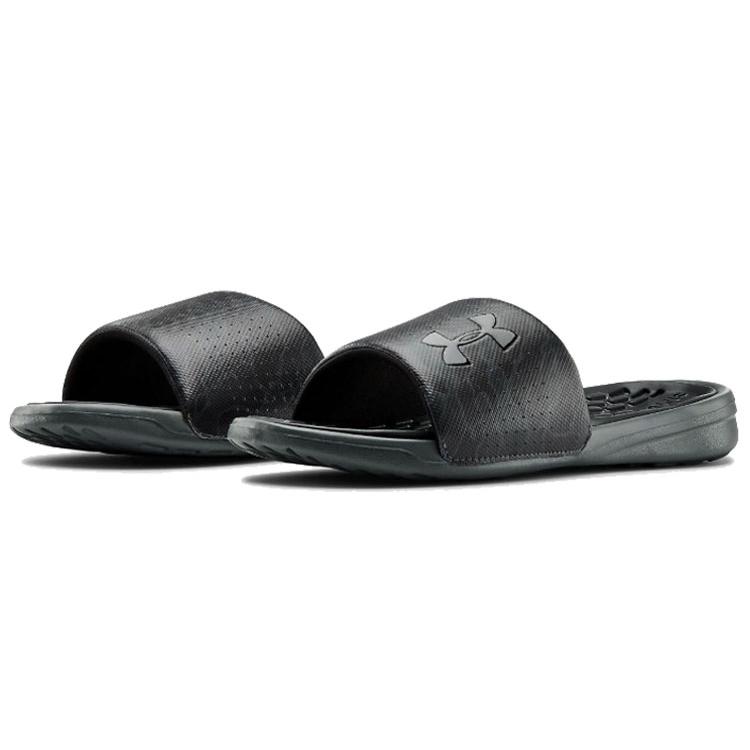 Under Armour Playmaker Diverge Slides Slippers Black 3022714-100