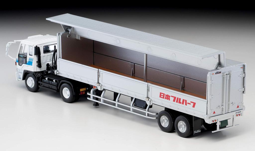 TOMYTEC Tomica Limited Vintage Neo Scale Isuzu 810EX Wing Roof Trailer Fruehauf Finished Model 287933 1/64 LV-N211a (Japan FPR239)