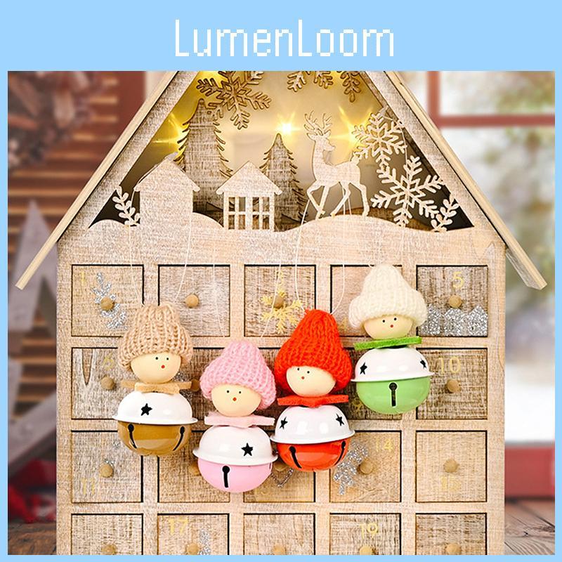 Premium Quality Knitted Hat Bell Christmas Decorations For Holiday Cheer