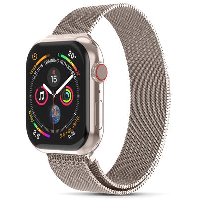 Correa de bucle milanés Guseupeli [Starlight] Compatible Con Todos Los Modelos de Apple Watch Ultra 2, Ultra 9, 8, 7, 6, 5 Y Se