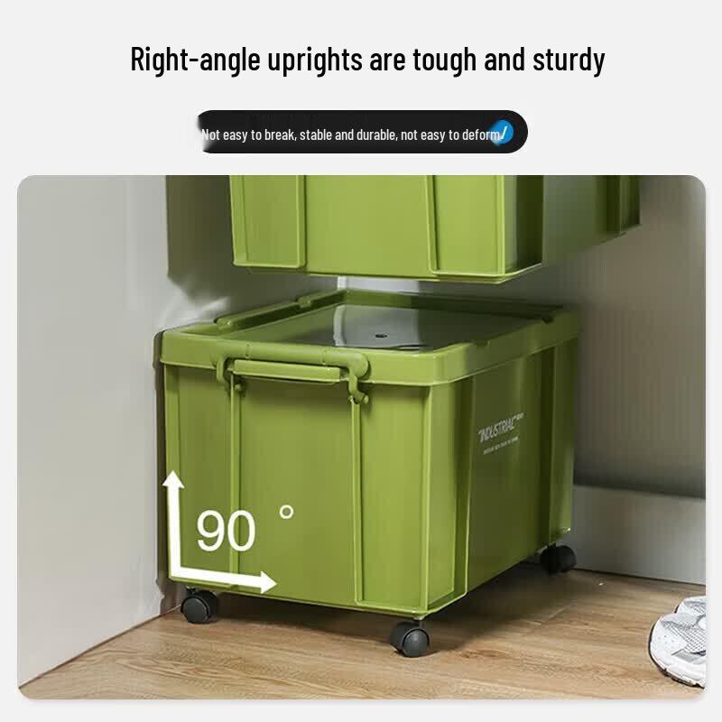 Heavy-Duty Wheeled Storage Box