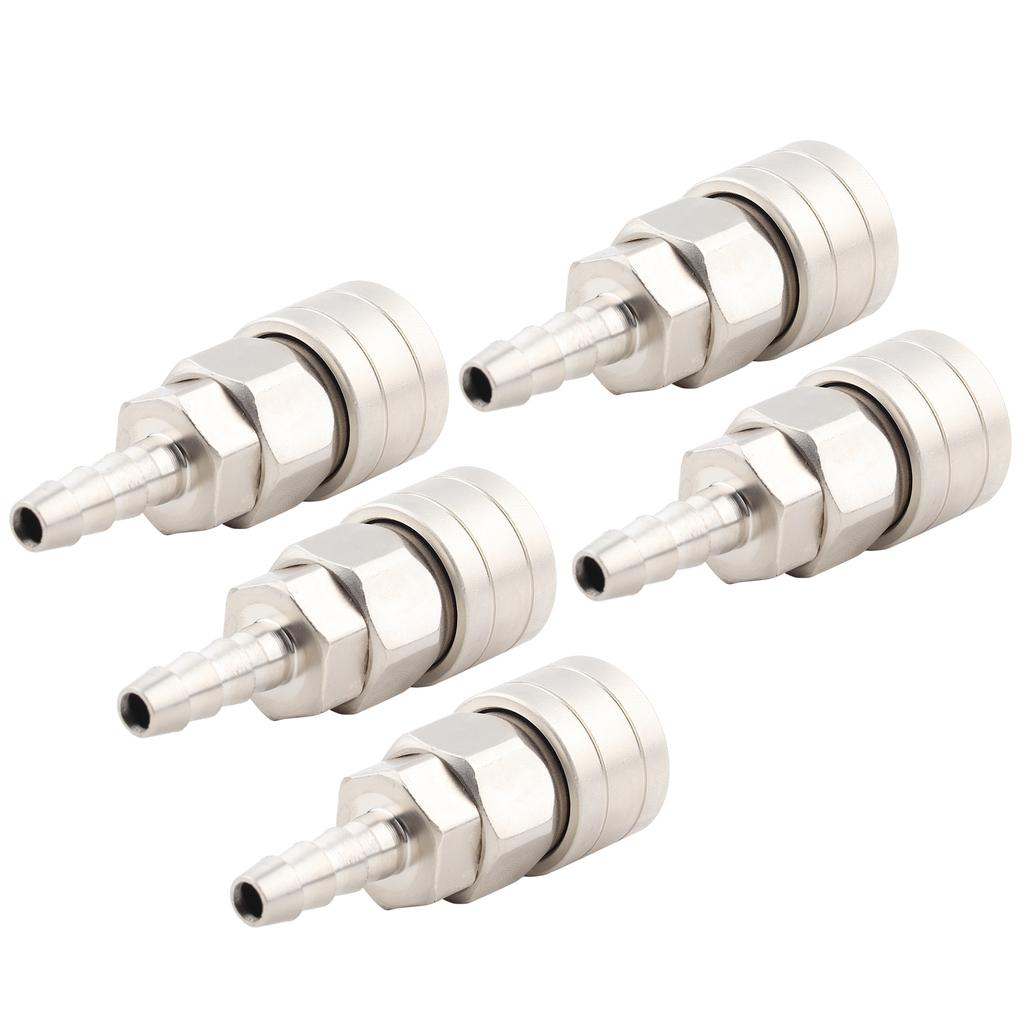 1 Set Air Quick Connector Pneumatic SelfLocking Pipe Fitting Accessories SH20+PH20