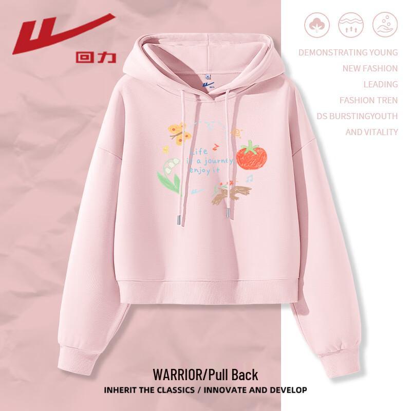 Warrior Women's Milk Silk Hooded Sweatshirt
