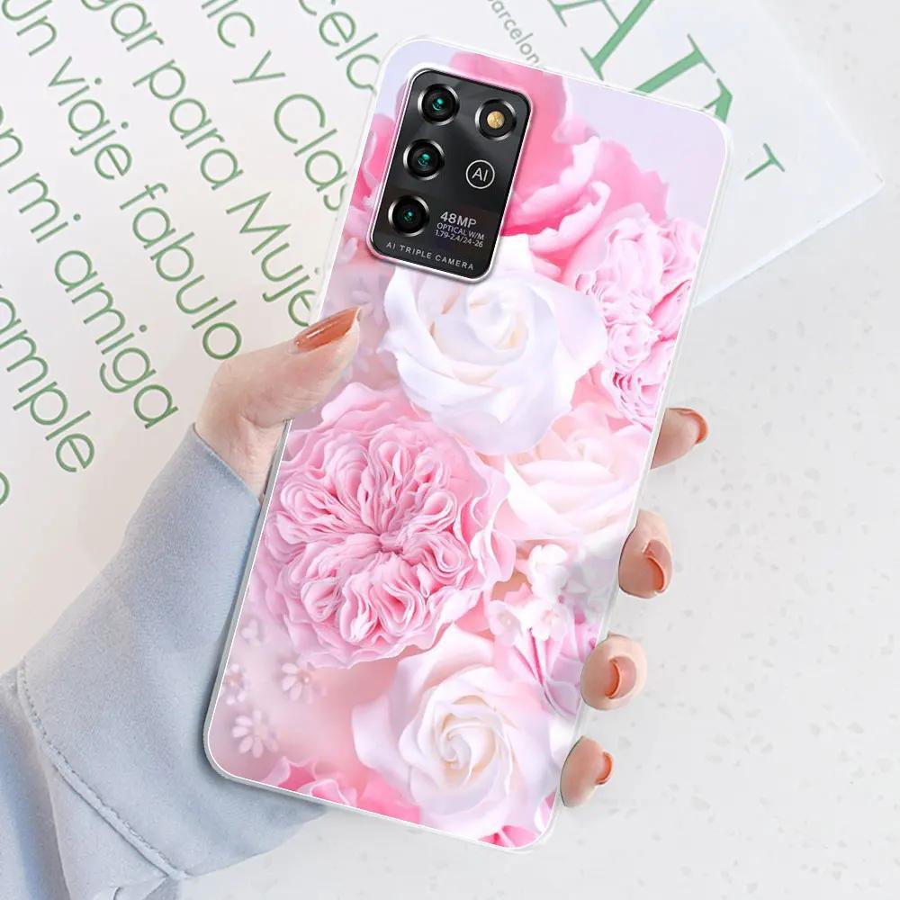 Für ZTE Blade V30 Vita Hülle ZTE Blade V2022 Cover Transparentes Silikon Weiches TPU Handy Hüllen Case Für ZTE V30 Vita Hülle Bumper