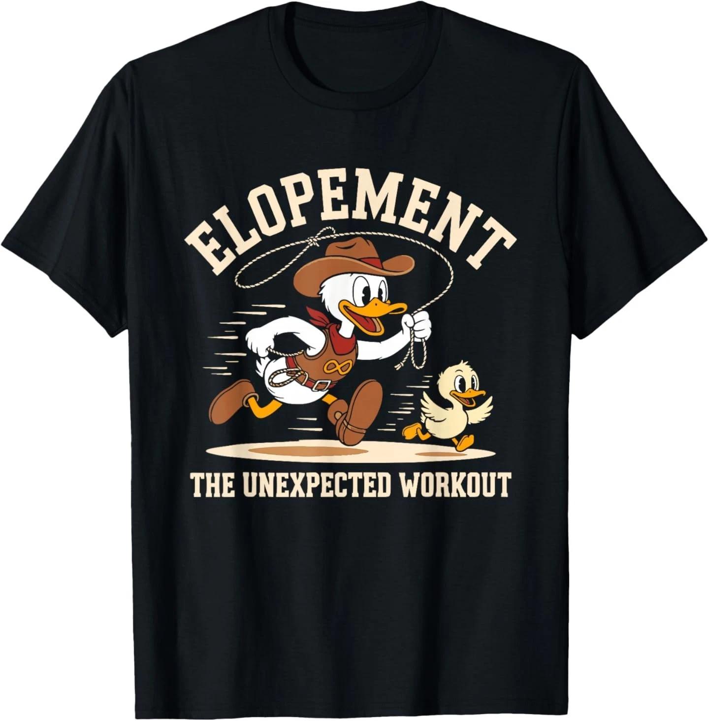 

Elopement The Unexpected Workout Autism Elopement Goose T-Shirt 2XL