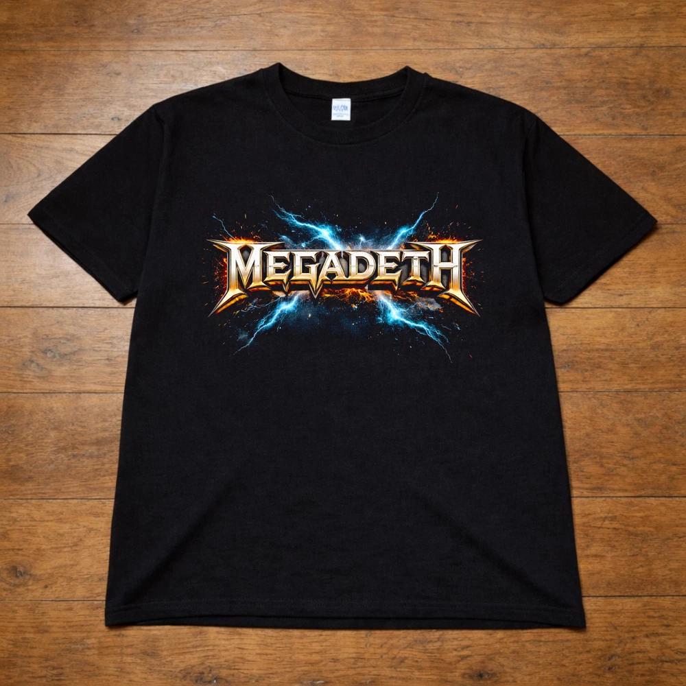 Megadeth Band T Shirt Heavy Metal Rock Logo Tee Adults Kids 2XL