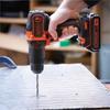Impact Screwdriver Black & Decker BDCHD181B3A with and Accessories 3 Lithium Batteries 120