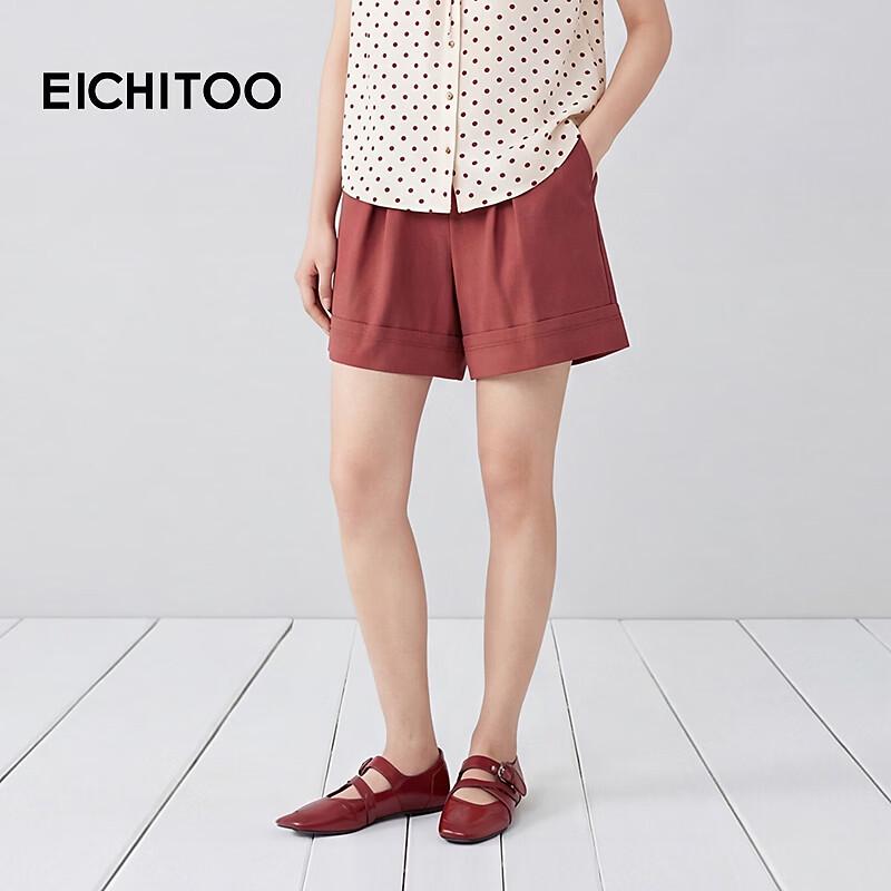 EICHITOO Women s High-Waist A-Line Shorts M