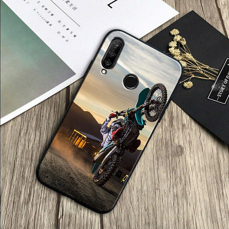 Moto Cross Motorcycle Sports For Huawei Nova 7i 3i 8i 11 12i 10 9 SE Y60 Y61 Y70 Y72 Y73 Y90 Y91 P20 P30 Pro P40 Lite Case