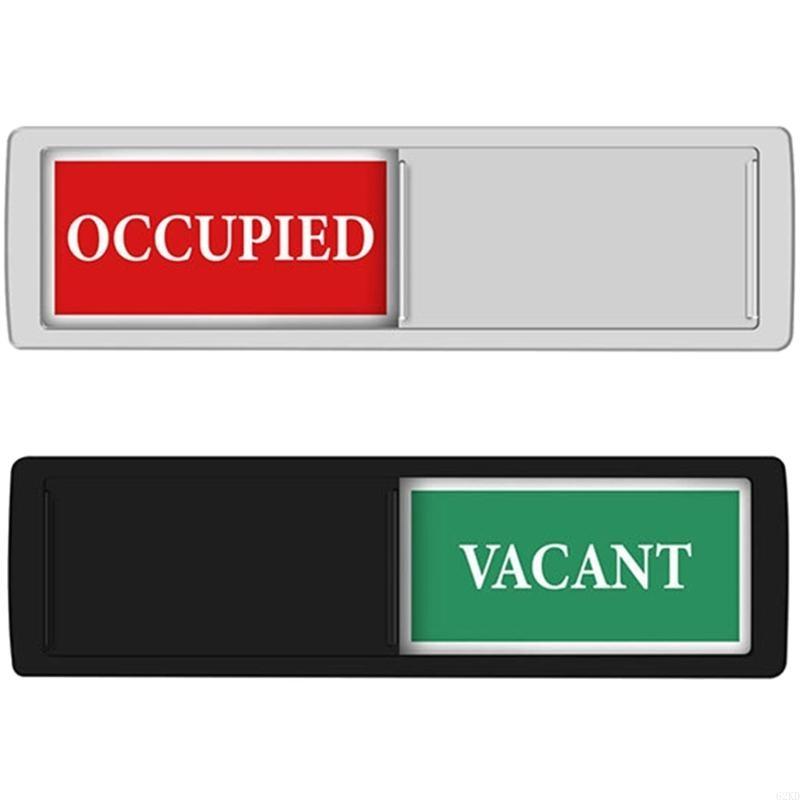 62KD Vacant In Use Sign Occupied/Vacant Door Signs Privacy for Home and Office