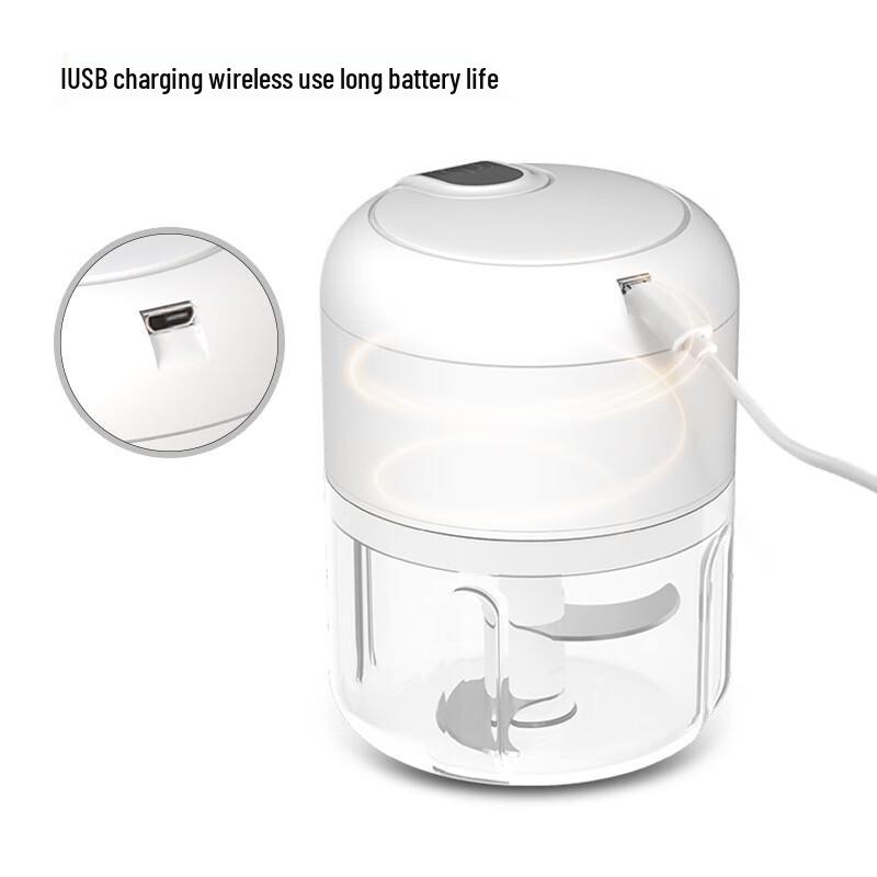 Portable Electric Food Chopper and Garlic Mincer