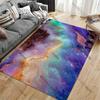Cosmic Energy Colorful Glowing Abstract Carpet Yoga Living Room Room Decor Children's Crawling Mat Doormat Area Rug