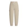 Γυναικείο Παντελόνι Jogger με Λάστιχο στη Μέση, Casual Χαλαρή Εφαρμογή, Ελαστικές Μανσέτες με Τσέπες, Ελαφρύ Παντελόνι Στυλ Cargo