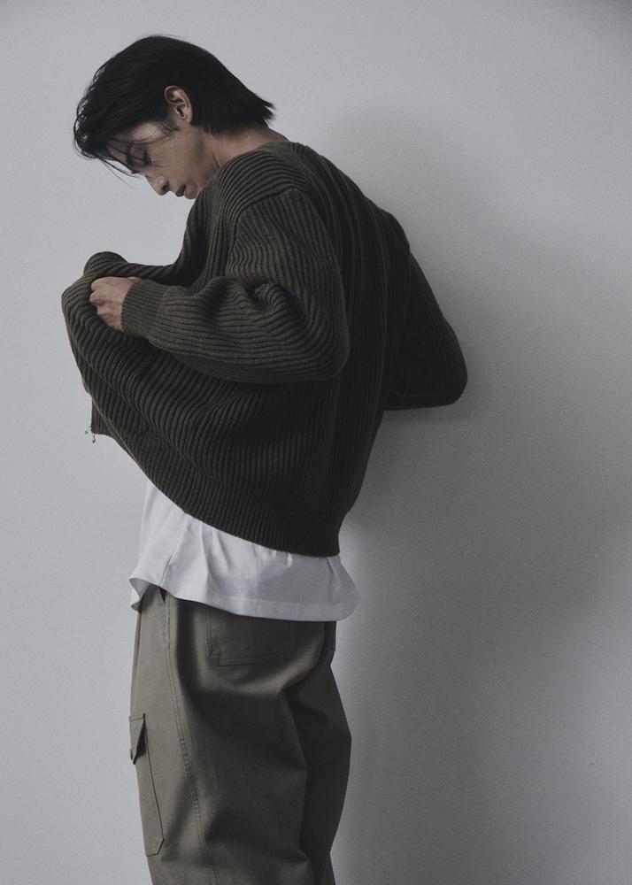 Meobseu Pocket Cotton Pants [Khaki]