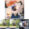 Cute Cartoon Battle Little Yellow Chicken Pattern Pendant For Auto Interior Accessories
