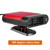 Car 12V Portable Electric Window Heater Heating Dryer   Fan Defroster Demister (Red)