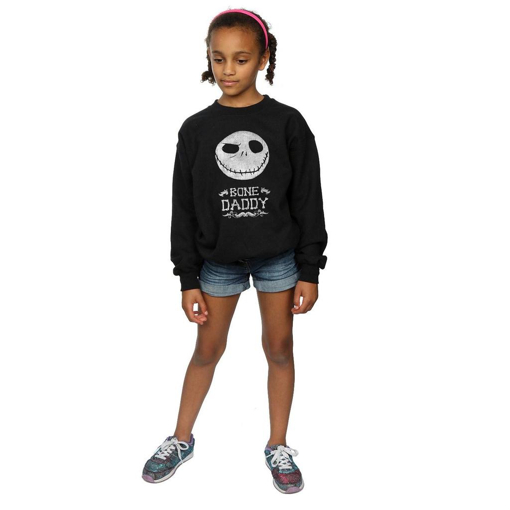 Disney Girls Nightmare Before Christmas Bone Daddy Sweatshirt