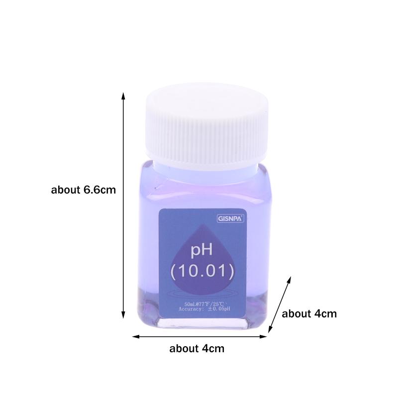50Ml Ph Meter Standard Solution Calibration 4.00/7.00/10.01 For Orp Tester With 222Mv Calibration Ph Calibration