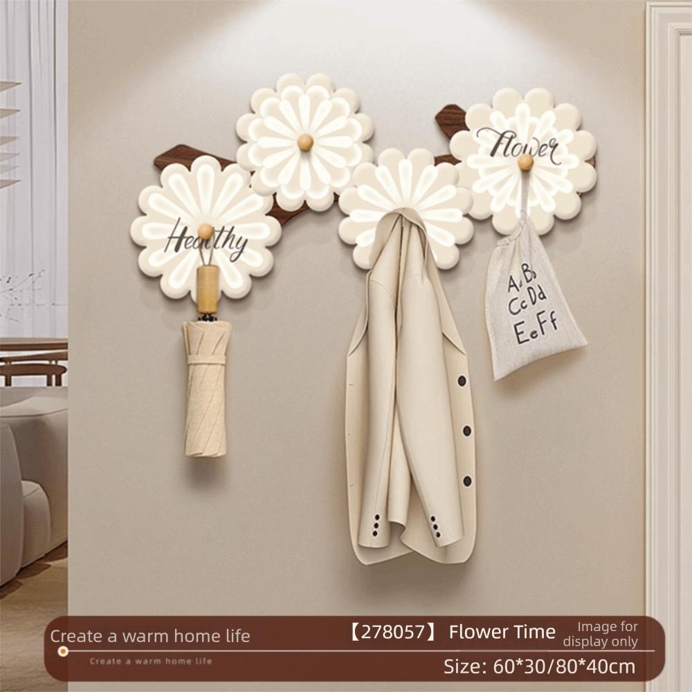 

Modern Minimalist Wall-Mounted Coat Rack Sleek Design Premium Quality Entryway Clothes Hooks Wall-Mounted Style