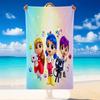 Quick Dry Beach Towel True And The Rainbow Kingdom Pattern, Lightweight Absorbent Towel for Pool Beach Vacation Use