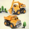 Medium Sized Engineering Vehicle Inertia Sliding Toy Car Excavator Bulldozer Dump Truck Tractor Beach Toys for Boys Children Gift