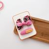 Rose Red Kawaii Bowknot Hairpins Children Baby Girls Kids Hair Clips Bow Pin Barrettes Accessories Hairgrips Headdress Headwear