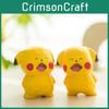 Pikachu Wooden Craft Figurine With Handmade Design For Home Office Decor And Giftgiving