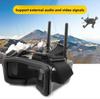 Mini FPV Goggles 5.8Ghz 3 Inch 40CH 480x320 LCD Screen 1200mAh FPV Video Headset Glasses with battery