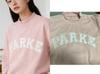 2026PARKE Embroidered Slimming Cotton Casual Pullover Sweatshirt Jacket
