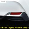 För Toyota Avalon - Bakre Dimljus Lampor Ögonlock Ögonbryn Dekoration Skydd Trim ABS Krom Tillbehör Exteriör Ombyggnad