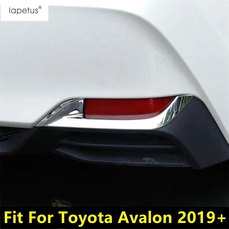 

For Toyota Avalon - Rear Fog Lights Lamps Eyelid Eyebrow Decoration Cover Trim ABS Chrome Accessories Exterior Refit