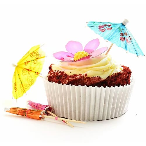 220-Piece Toothpick Umbrella Picks, Cocktail Picks, Mini Parasols, Party Straws, Fruit Picks, Perfect for Bars, Restaurants, Events, and Party Supplie