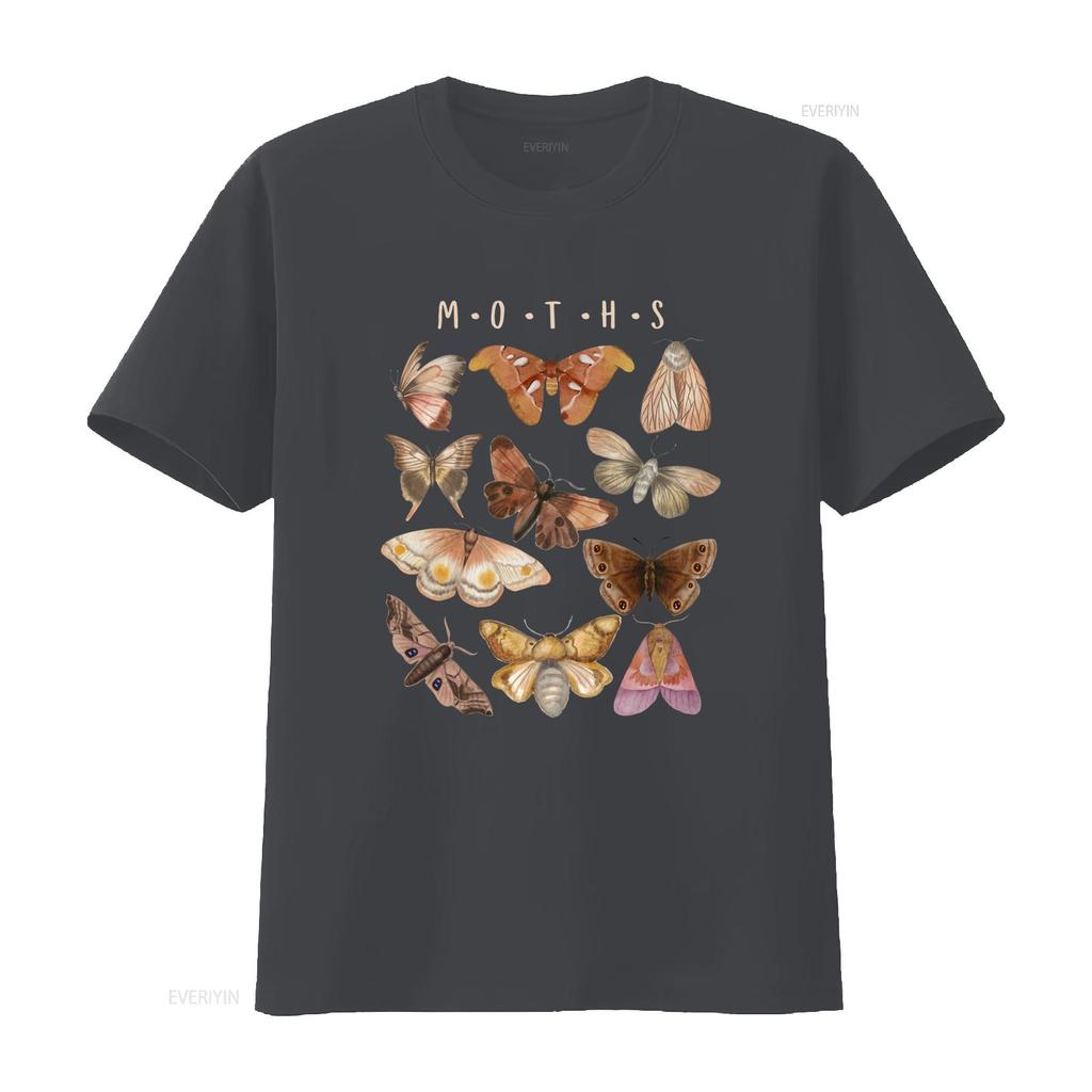 Theforestfae Motte T-Shirt Lunar Luna Kaiser Rosy Maple Atlas Cottagecore Motten Druck vintage Gewaschen Stilvolle Designer Kleidung