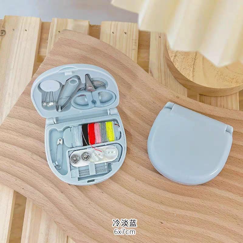 Adorable Pink Sewing Kit: Complete Set with Everything You Need, Compact & Convenient for On-the-Go Fixes