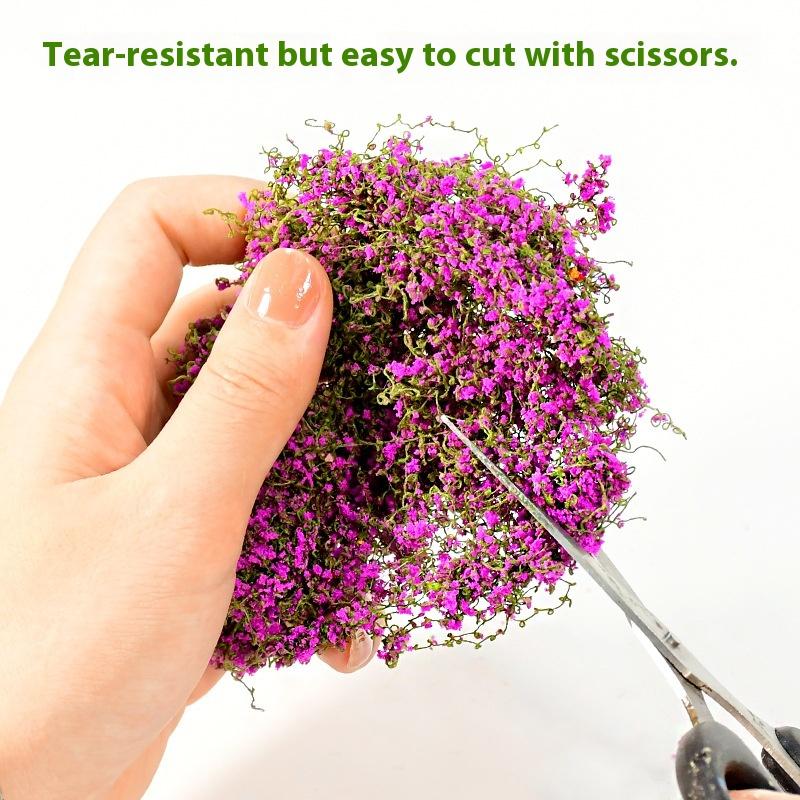 1 Set 3g Artificial Green Plants Miniature Simulation Mini Vine And Flower Model Kit For Model Houses Landscaping DIY Crafts