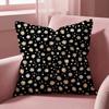 Daisy Pattern Cushion Cover MultiScene Pillow Cover for Home  Car  Reversible Soft  Durable for Daily Use