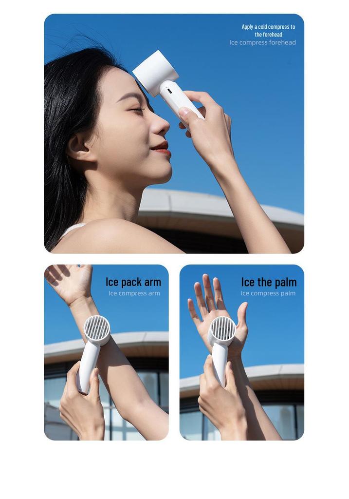 2026 Portable Mini Desktop & Handheld Cooling Fan with Phone Holder