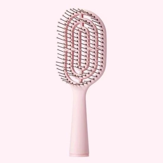 Vented Hair Brush Portable Anti-static Thin Thick Curly Long Wet Dry Hair Paddle Brush Scalp Massage Hair Styling Detangling Comb